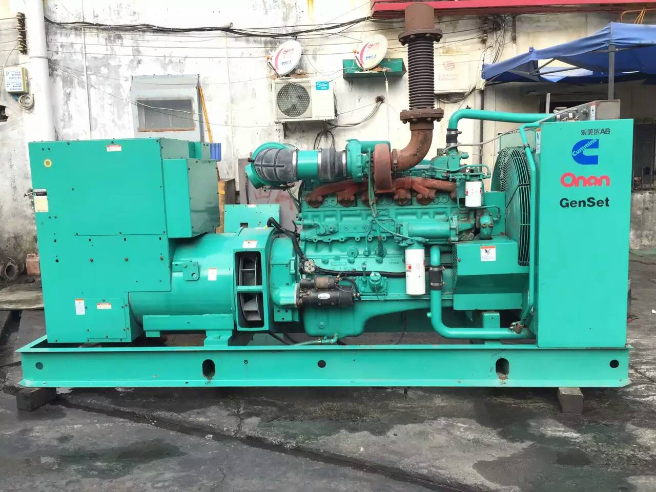 台州租赁发电机-柴油发电机不正常冒烟的原因